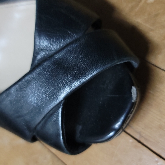 Nine West leather peep toe - Picture 3 of 4